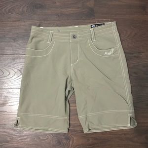 Kuhl Mountain Culture Green Shorts